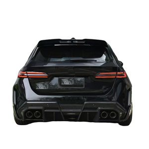 Kit Carrozzeria in Fibra di Carbonio SQ 2026 per <span class=keywords><strong>BMW</strong></span> M5 G99 <span class=keywords><strong>Station</strong></span> <span class=keywords><strong>Wagon</strong></span>: Labbro Anteriore, Minigonne Laterali, Diffusore Posteriore, Prese d'Aria Posteriori, Copri Specchietti - Product Image 5