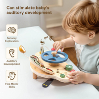 Jouets éducatifs pour l'éducation précoce des enfants Simulation multifonctionnelle pratique Conduite Volant Conseil occupé