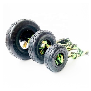 2025 Nieuwe Duurzame Natuurlijke Rubber Gesimuleerde Band Hond Kauwen Speelgoed Met Katoenen Touw Voor Hond Huisdier Tand Kauwen Speelgoed - Product Image 6