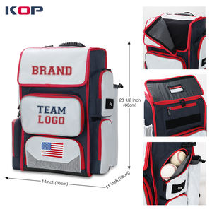 Sac à dos de sport KOP Team de très grande capacité pour équipement de softball et baseball avec système d'étagères et compartiment à chaussures - Product Image 2