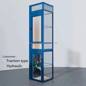 Diseño moderno 100-300kg 0,4 m/s Velocidad Cocina Servicio de alimentos Ascensor Restaurante Ascensor <span class=keywords><strong>Montaplatos</strong></span> Ascensor De Servicio - Product Image 1