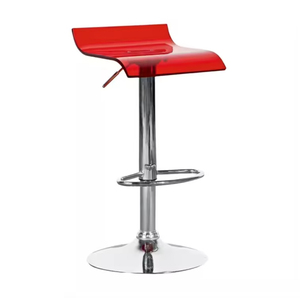 <strong>Replacement</strong> Modern PU Leather Red Swivel <strong>Bar</strong> <strong>Stool</strong> <strong>Seats</strong> with <strong>Seat</strong> Back for Home <strong>Bar</strong> and Mall Use - Product Image 5
