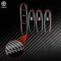 Autocollant de panneau de levage de fenêtre intérieure de voiture en fibre de carbone pour Alfa Romeo 159 2004 2005 2006 2007 2008 2009 2010 2011 Accessoires