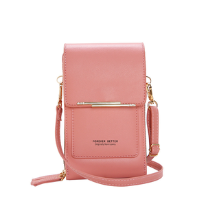 Women <strong>Bags</strong> Soft Leather Wallets Touch Screen <strong>Mobile</strong> <strong>Phone</strong> Purse Crossbody <strong>Shoulder</strong> Strap Handbag for Female Cheap <strong>Bags</strong> - Product Image 1