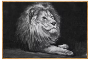 Art mural sur toile personnalisé de taille personnalisée, moderne, noir et blanc, animal <span class=keywords><strong>singe</strong></span>, impression numérique, écologique, imperméable, décoration intérieure - Product Image 3