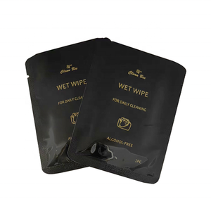 Amostra grátis Custom Lemon Spunlace Perfumado Não-Tecido Wet Wipe Easy Carry Descartável Único Limpeza Wipe - Product Image 3