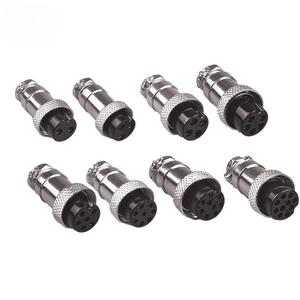 Gx12 gx14 gx16 gx20 M16 2 pin 3 Pin 4pin kim loại hàng không kết nối - Product Image 5