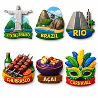 Aimant de réfrigérateur 3D vintage en résine, motif itinérant d'Italie, souvenir de voyage, cadeau d'anniversaire, de Noël, de la Saint-Valentin, de Thanksgiving, vente en gros