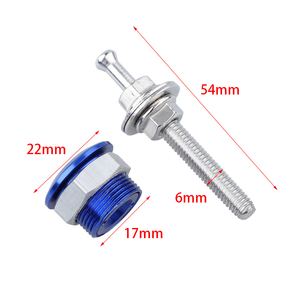 Универсальный алюминиевый быстроразъемный кнопочный замок для автомобиля Honda - Product Image 4