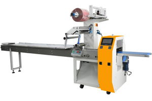 Máquina automática de embalaje horizontal para galletas, aperitivos, alimentos, máquina de embalaje multifunción, maquinaria de embalaje de plástico - Product Image 2