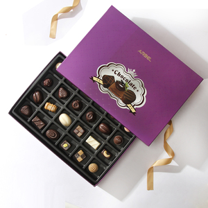 Cajas de lujo de gama alta con forma de corazón de trufa de Chocolate de San Valentín, cajas de dulces de chocolate, embalaje para 24 - Product Image 5