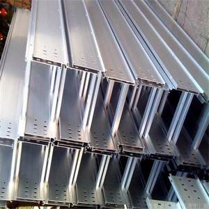 China Factory Customized Pre-galvanized Steel Heavy Duty Industrial Construction <b>Outdoor</b> <b>Cable</b> Trays - Product Image 4