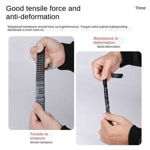 Échantillon gratuit Membrane d'étanchéité à deux composants en asphalte modifié SBS acrylique <span class=keywords><strong>pour</strong></span> toiture de sous-sol 3 mm/4 mm Auto-polyester - Product Image 3