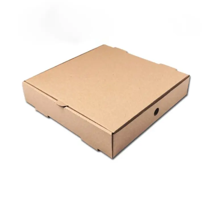 Wholesale Custom Blank Cooking Pizza Box Paper Box Strong 12 Inch Corrugated Pizza Packaging Boxes
