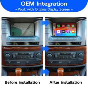 Wireless Apple CarPlay <strong>Android</strong> <strong>Auto</strong> Map Upgrade Interface Module for Lexus LX470 2003-2007 OEM Navigation <strong>Screen</strong> - Product Image 2