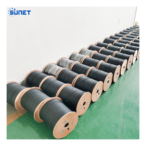 <span class=keywords><strong>Cable</strong></span> de <span class=keywords><strong>Fibra</strong></span> <span class=keywords><strong>Óptica</strong></span> Sunet GJYXCH GJXH para Interiores y Exteriores, 1, 2 y 4 Hilos, 3 Cables de Acero, FRP 2*5mm, <span class=keywords><strong>Cable</strong></span> de <span class=keywords><strong>Fibra</strong></span> <span class=keywords><strong>Óptica</strong></span> FTTH, Precio de Fábrica - Product Image 1