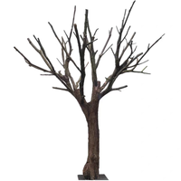 Árbol Seco Artificial Realista sin Hojas, Árbol Falso para Decoración de Interiores de Villas, Vestíbulos y Salas de Exposiciones