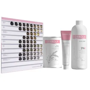 Private Label Professional Salon Natural Argan Oil Keratin Citric Acid Lavender Hair Color Cream Hair Dye