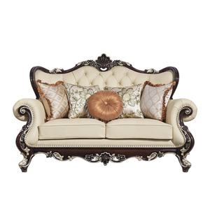 2019 neue Kommende 1 + 2 + 3 Vollen Satz Neue Modell Holz Carving Sofa Sets - Product Image 5