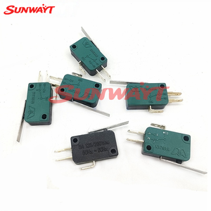 Micro-interrupteur fiable de couleur verte à 3 broches, conçu pour les boutons de jeux d'arcade et les mécanismes de joystick - Product Image 4