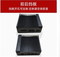 Boîtier de PC de jeu MATX tout en aluminium, châssis de bureau en aluminium usiné CNC
