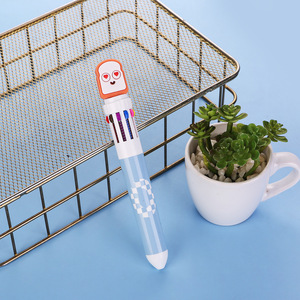 Creativo diez colores comida rápida patatas fritas hamburguesa bolígrafo garabato diario multicolor pluma estudiante Día DE LOS NIÑOS regalo de Navidad premio - Product Image 6