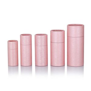 Decorazione 20ml 30ml 50ml confezione regalo di <span class=keywords><strong>natale</strong></span> cosmetica rossetto essenza imballaggio rotondo scatola di carta tubo - Product Image 1