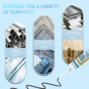 Adesivo Strutturale in Silicone Resistente alle Intemperie per Costruzioni di Grattacieli, Sigillante Resistente ai Raggi UV, Grado Architettonico, Forte Adesione - Product Image 3