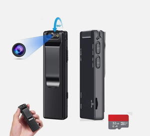 Prodotti di Tendenza 2025 Videocamera Indossabile HD 1080P con Registrazione di <span class=keywords><strong>6</strong></span> Ore, Batteria Ricaricabile da 1100mAh, Fotocamera d'Azione Sottile e Portatile - Product Image 1