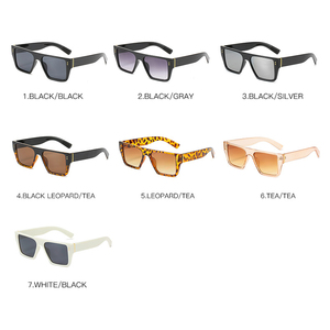 Thông số kỹ thuật khung đen phong cách người đàn ông thương hiệu tùy chỉnh kính sản xuất quá khổ lớn khung vuông Kính mát cho phụ nữ - Product Image 3