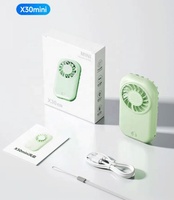 Tragbarer Taschenventilator 55G Mini-Handventilator 5 Geschwindigkeiten Turbo USB Individuelles Logo Großbestellung Mini-Ventilator