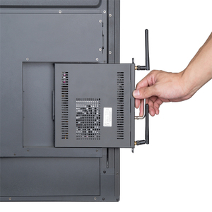 ital de pantalla táctil inteligente electrónica tablero blanco WIFI dual sistema interactiva portátil panel plano para los niños - Product Image 5