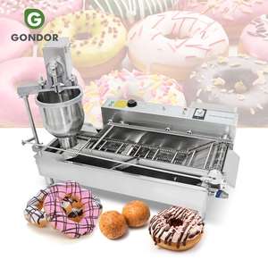 Electric Loukoumades Ball Manual Trade Linkrich Auto Sinking Yeast Raised Donut Making Extruder Machine Manufacturer Bakery High - Product Image 1