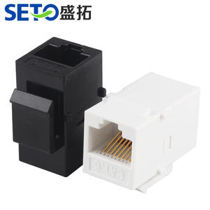 Seto nữ mạ vàng CAT6 UTP RJ45 công cụ quay miễn phí mô-đun thông tin mạng Keystone Jack với kết nối ổn định - Product Image 3