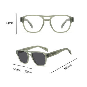 <span class=keywords><strong>Monturas</strong></span> <span class=keywords><strong>de</strong></span> <span class=keywords><strong>gafas</strong></span> acetato retro OEM doble puente acetato hombres mujeres 3 + 2 bisagras marcos ópticos - Product Image 4