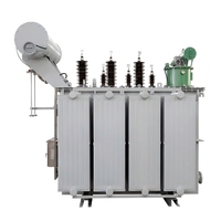Transformateur de puissance triphasé immergé dans l'huile, transformateur de distribution compact, haute efficacité, type scellé pour utilisation sur réseau commercial