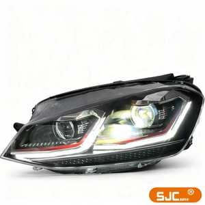 Sistema di Illuminazione con Fari Anteriori Auto SJC per <span class=keywords><strong>Volkswagen</strong></span> <span class=keywords><strong>Golf</strong></span> 7 <span class=keywords><strong>Golf</strong></span> <span class=keywords><strong>7.5</strong></span> Lampada Frontale a LED di Alta Qualità con Luci Diurne per VW MK7 - Product Image 6