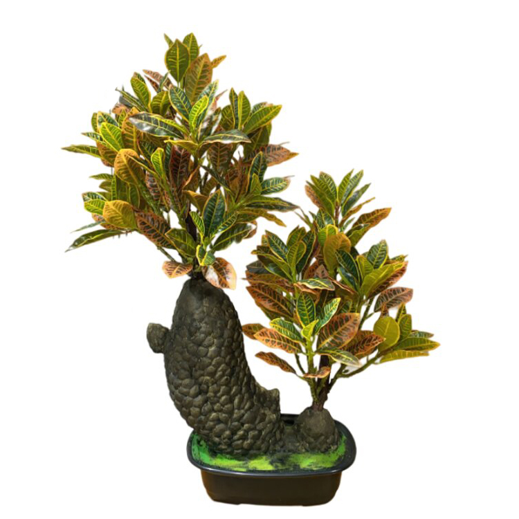 Large Outdoor Bonsai Restaurant Decor Plants Banyan Artificial Croton Tree  Different Landscape Plant Garden Decorative Trees| Alibaba.com