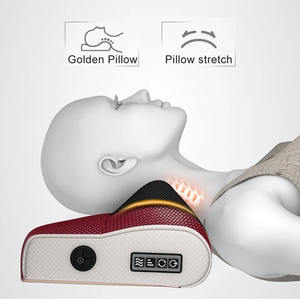 2024 Producto <span class=keywords><strong>popular</strong></span> superventas almohada de masaje cuadrada shiatsu eléctrica de alta calidad con calefacción almohada de masaje de viaje - Product Image 3