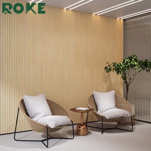 Panneau acoustique décoratif en MDF ROKE, réduction efficace de l'écho pour studio à domicile, chambre à coucher, <span class=keywords><strong>traitement</strong></span> du son des murs intérieurs - Product Image 2