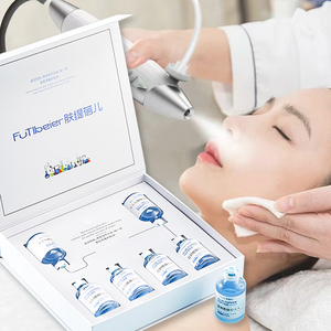 Système d'ampoules professionnelles aux peptides et cellules souches, sérum à l'acide hyaluronique pour pistolet pulvérisateur, sérum réparateur anti-âge aux peptides B - Product Image 4