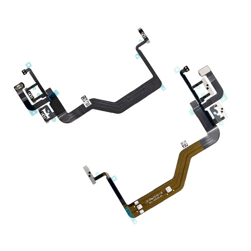 휴대 전화 수리 부품 전원 스위치 켜기 끄기 볼륨 다운 버튼 플렉스 케이블 조립 전원 볼륨 플렉스 케이블 iPhone 12 용