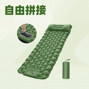 <span class=keywords><strong>Matelas</strong></span> gonflable en silicone 8 cm d'épaisseur pour banc, camping, voyage, sieste en voiture, rangement, tente, léger et portable - Product Image 4