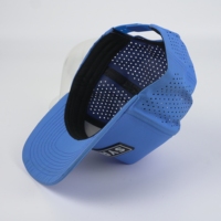 Casquette de golf imperméable avec logo personnalisé, casquette de travail perforée de haute qualité en cinq parties, camouflage personnalisable, avec patch en PVC