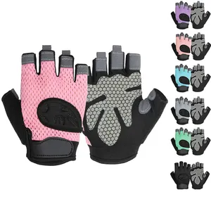 MKAS Custom Quality Sport Fitness Gloves Wholesale Gym Unisex Outdoor Free Sample Service Anti-slip Custom Gym Gloves