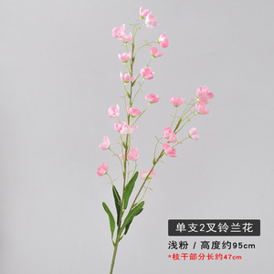 H-852 Fiori Artificiali di Campanula in Seta di Alta Qualità, Mughetto per Decorazioni Domestiche, Pasquali, Natalizie, Matrimoni e Feste - Product Image 2