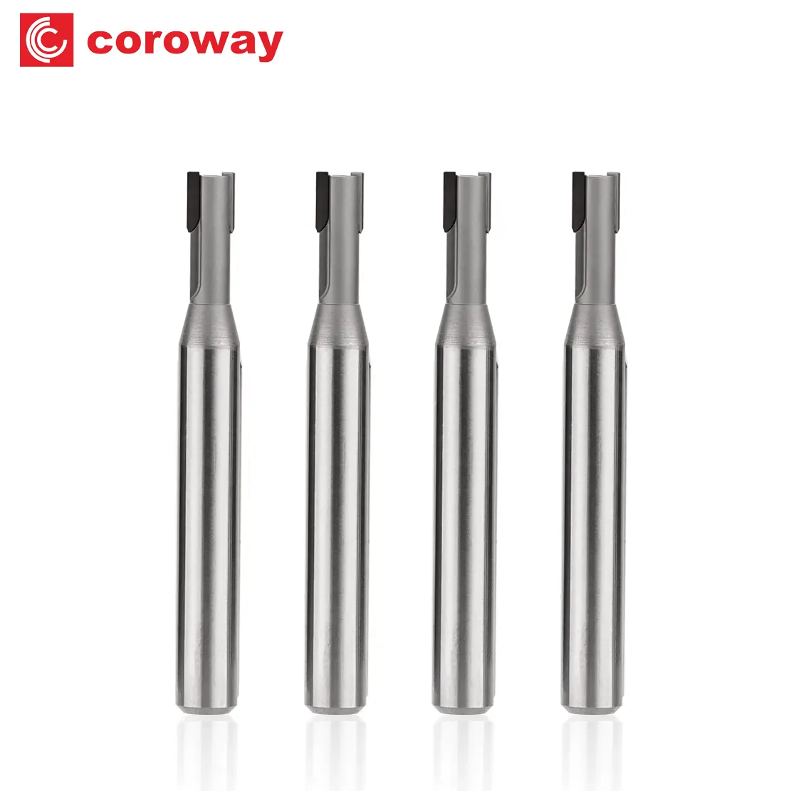 PCD 2-flute Reamer untuk aluminium tembaga emas efisien Metal Processing Milling Cutter ADC12 suku cadang