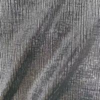 Tissu tricoté côtelé effet feuille d'or craquelée 220GSM P/SP 95/5 Textile tricoté extensible métallisé estampé à chaud 145CM