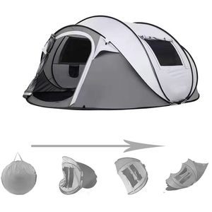 Tente de camping surélevée pliable en tissu Oxford de haute qualité, nouveau design, lit de camp hors sol pour la randonnée en plein air - Product Image 1