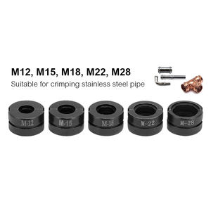 Europa-Standard <span class=keywords><strong>M</strong></span>-12 15 18 22 28 mm Hydraulische Pressbacken Crimp-Pressform Akku-Presswerkzeug-Einsätze HLK-Werkzeuge - Product Image 3